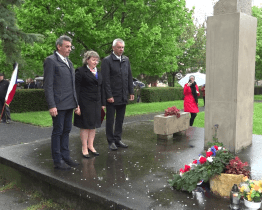 V Ostrožské Nové Vsi si připomněli 80. výročí osvobození obce