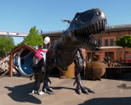 Pokřtěná pravěká monstra obdivovalo sedm tisíc návštěvníků oslav Dne Země