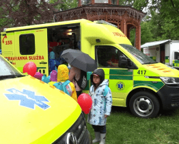 Krajští záchranáři prezentovali v rožnovském parku a Společenském domě svou práci
