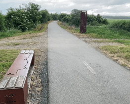 Cyklostezka Mutěnka je po opravě povrchu lépe průjezdná