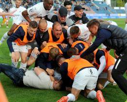 Slovácko otočilo zápas s Duklou a slaví záchranu v první lize 