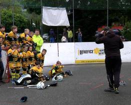 Turnaj hokejbalových minipřípravek