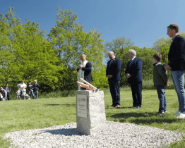 Poklepání základního kamene odstartovalo výstavbu multifunkční haly v Bohuslavicích 