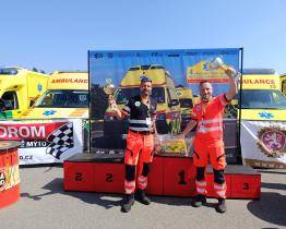 Nejlepší v republice! Řidiči Zdravotnické záchranné služby Zlínského kraje ovládli mistrovství ČR