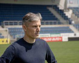 Fotbalové Slovácko potvrdilo příchod trenéra Kameníka, Palinek končí 