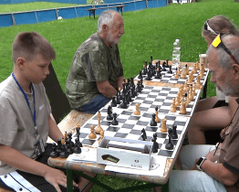 Dětský den v zahradě zámku Kinských se nesl ve znamení sportu