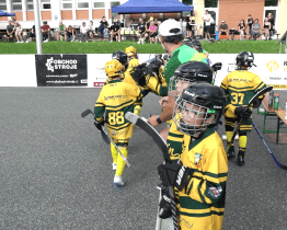 Hokejbalové přípravky hrály poslední turnaj v letošní sezóně