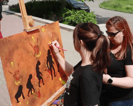 Děti z Hodonína a ze Slovenska se setkaly na výtvarném sympoziu