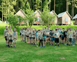 Skauti pořádali v Haluzické hájence Okresní jamboree
