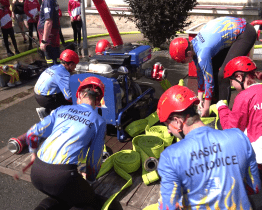 Mladí hasiči soutěžili v Napajedlích o putovní pohár města 