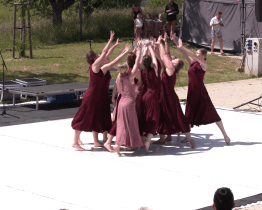 V amfiteátru Rochus se poprvé tančilo