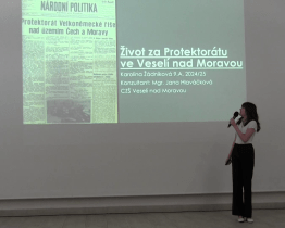 Deváťáci z Veselí nad Moravou nahlédli do historie i budoucnosti města