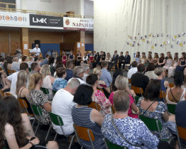 Deváťáci 2. ZŠ Napajedla se dočkali slavnostního vyřazení