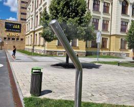 V centru Vsetína osvěží návštěvníky nová mlžítka