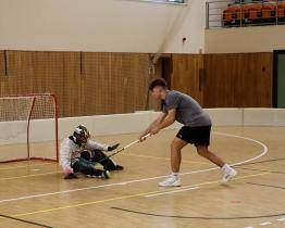 Mladí florbalisté se učili od vicemistra světa