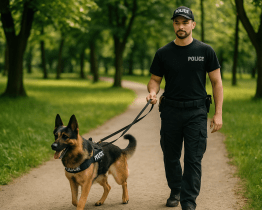 Na bezpečnost v Otrokovicích dohlíží přes léto strážníci se speciálně vycvičeným psem