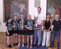 Starosta Hodonína přijal úspěšné stolní tenistky