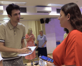 Hostům festivalu Literární Slovácko se představil mladý rakouský spisovatel