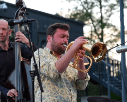 Ve veselském přístavišti se rozezněla jazzová hudba