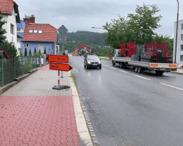 Cesta u polikliniky ve Vsetíně bude uzavřena kvůli práci na vodovodu