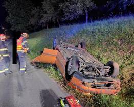 Řidič zavinil dopravní nehodu u Žlutavy a z místa ujel. Policie hledá svědky