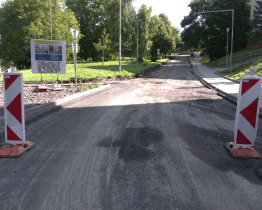 Na Jižních Svazích vzniká nový kruhový objezd