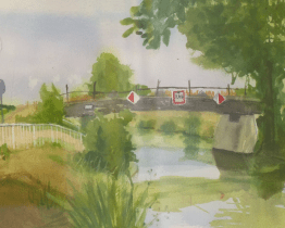 Návštěvu krajského úřadu vám rozjasní výstava akvarelů