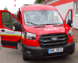 Hasiči v Havřicích slaví vítaný přírůstek – novou dodávku