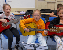 ZŠ Pod Vinohrady hostila kytarový kemp