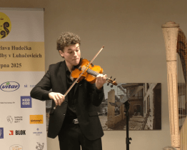 Houslové talenty zazářily v Luhačovicích. Mistrovské housle si letos odvezl Vilém Jirsa