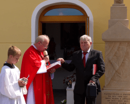 Záhorovické hody doprovodilo slavnostní svěcení zvonice