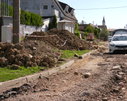 V Dolním Němčí začala rekonstrukce komunikace na sídlišti Na Výsluní 