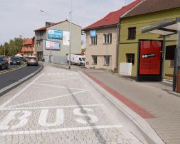 Nová autobusová zastávka Rybárny začne sloužit o víkendu 
