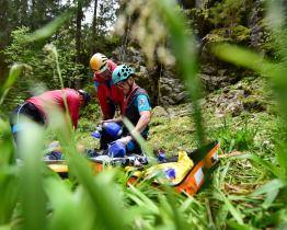 Horští záchranáři v létě zasahovali u více než 1600 případů. Nejvíc práce měli s bikery