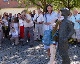 Bořík vyprovází prvňáčky v Kunovicích už přes 20 let