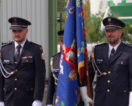 Při výročí 120 let dobrovolných hasičů Jarošov odhalili nový prapor