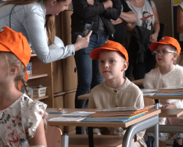 Zástupci Otrokovic přivítali nové prvňáčky