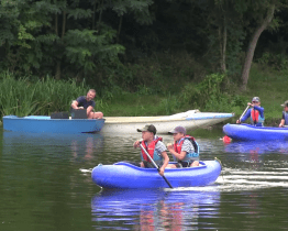 Děti na závěr prázdnin soutěžily v pevnosti Boyard