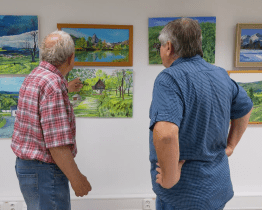 Patriot František Varaďa představil svoji výstavu Domovem i cizinou