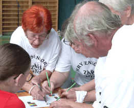 Aktivní senioři z Jižní Hané se utkali ve sportovních disciplínách