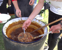 Lidé mohli v Zarazicích ochutnat desítku gulášů