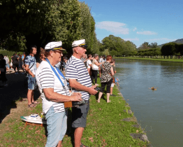 V holešovickém zámku se o víkendu projížděly RC modely lodí