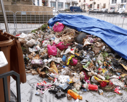 Na Masarykově náměstí se konal Odpadový den