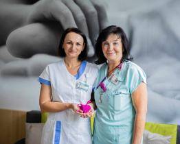 Zdravotnice z Baťovky bojují o cenu Purpurové srdce rodičů. Hlasovat pro ně můžete do konce října