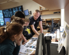 Dětská policie kontrolovala řidiče u ZŠ Křižná