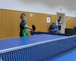 Sezona stolního tenisu začala prvním okresním turnajem dětí 