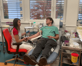 Studenti Střední průmyslové školy strojnické společně darovali krev