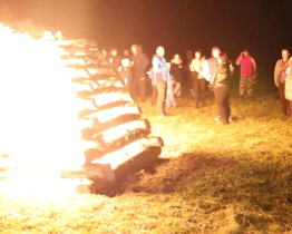 Na Hoře svatého Antonínka vzplála Vatra republiky