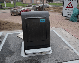 Město buduje další podzemní hnízda na tříděný odpad