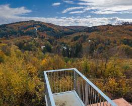 Z historického vodojemu u Slovácké búdy v Luhačovicích se stala turistická vyhlídka